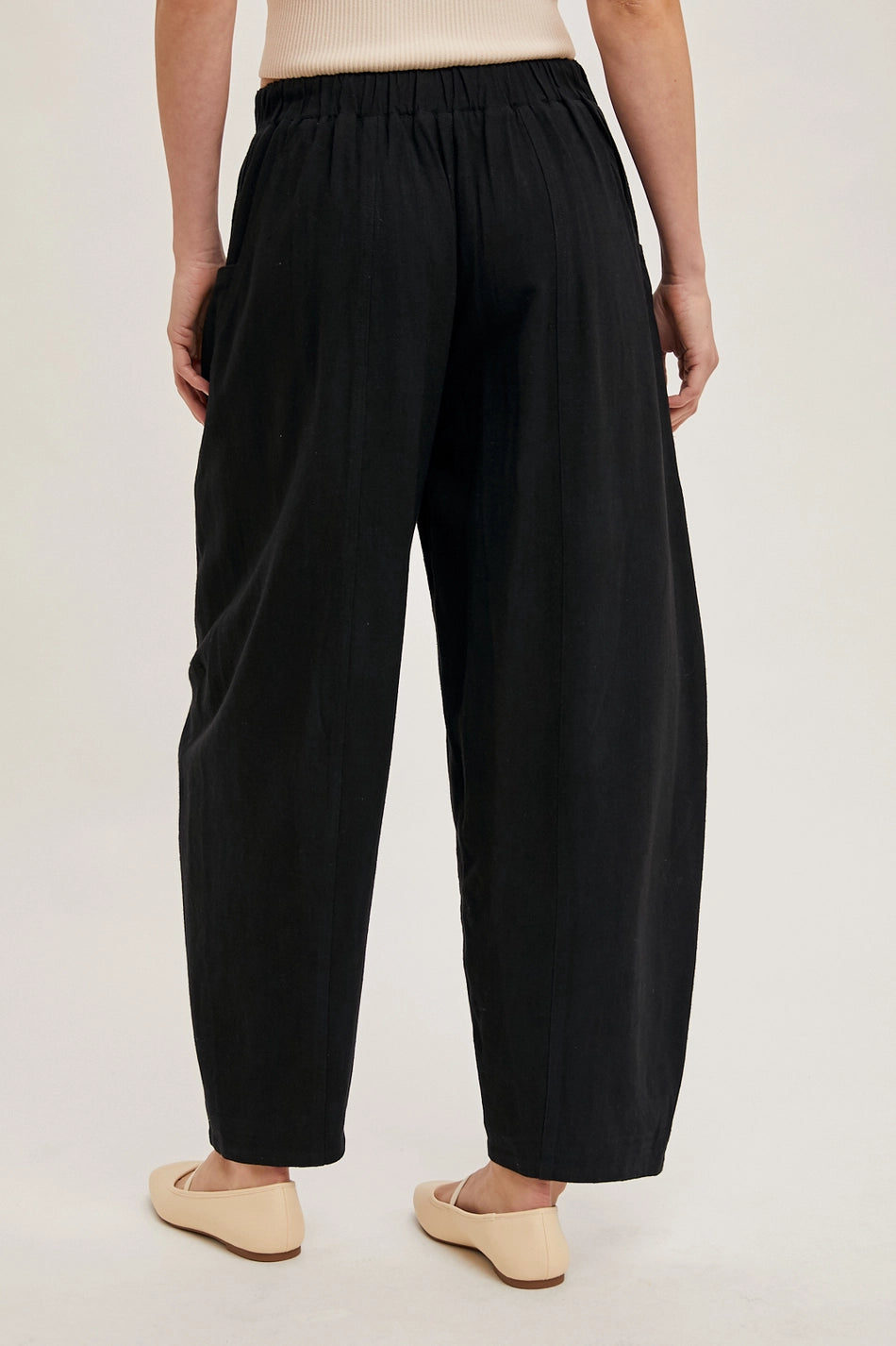 Relaxed Barrel Pants