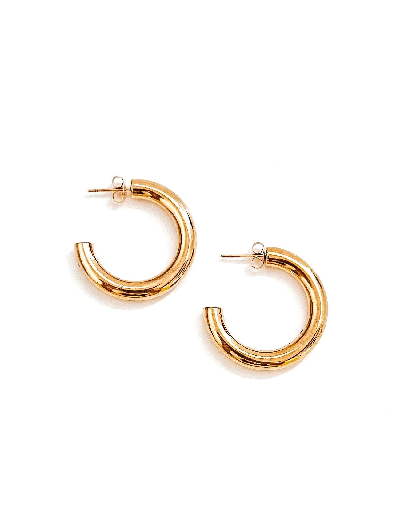 Ethel Hoop Earrings - Multiple Sizes Available