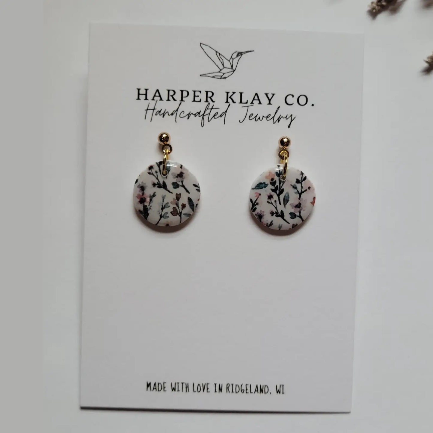 The Lil' Flower Dangles - Polymer Clay Earrings