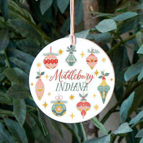 Fancy Christmas Ornament - Middlebury, IN