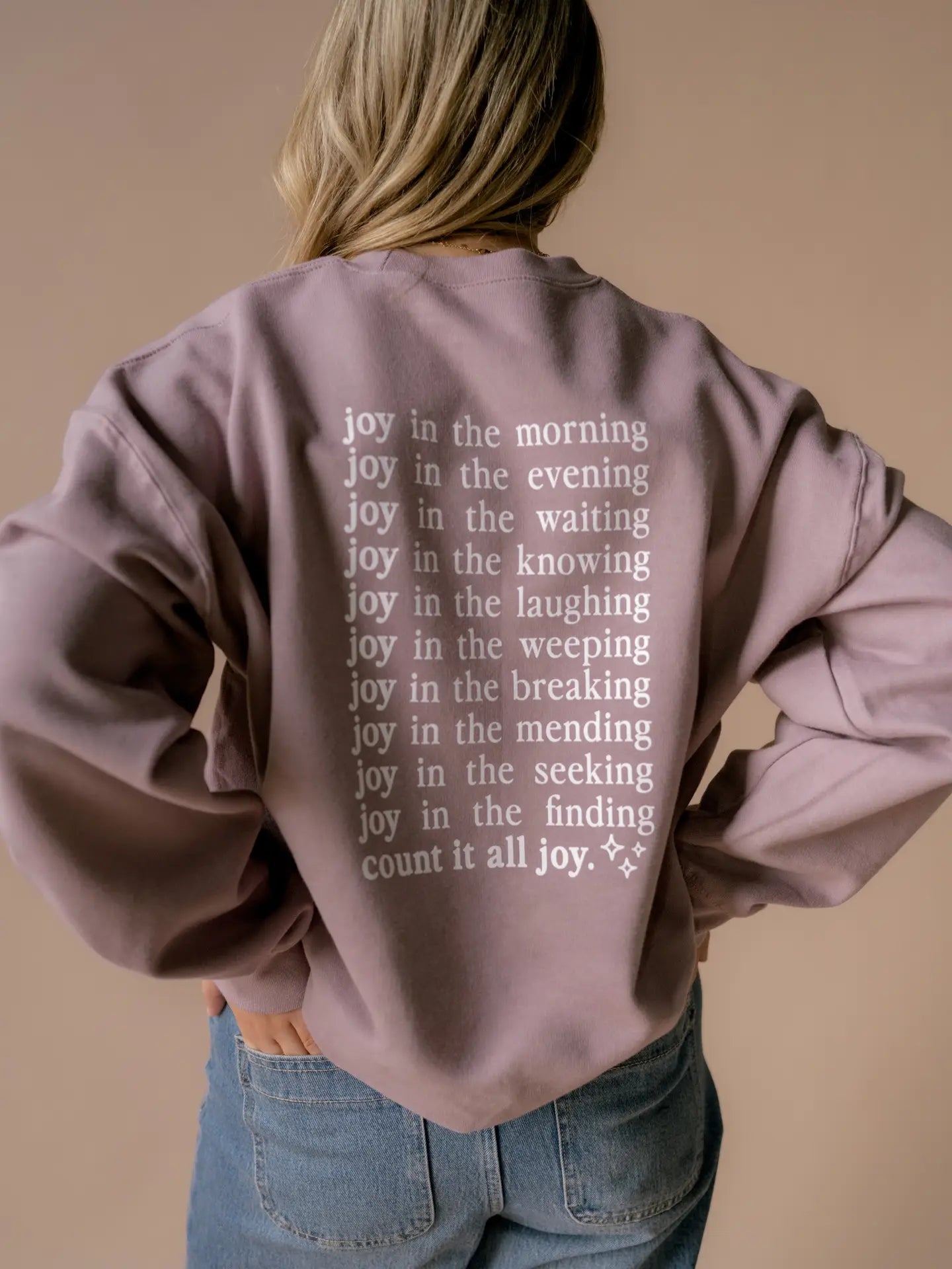 Count It All Joy Pullover