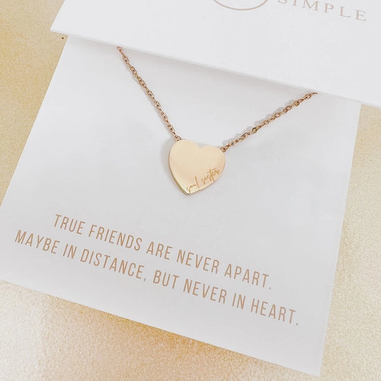 Sweet Heart Gift Necklace - Multiple Options