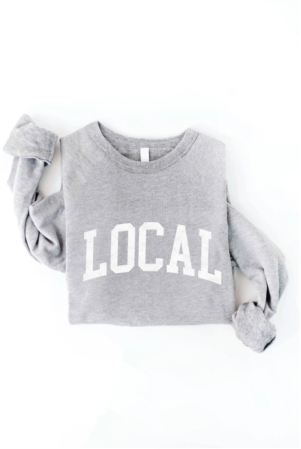 Local Graphic Sweatshirt - Heather Grey