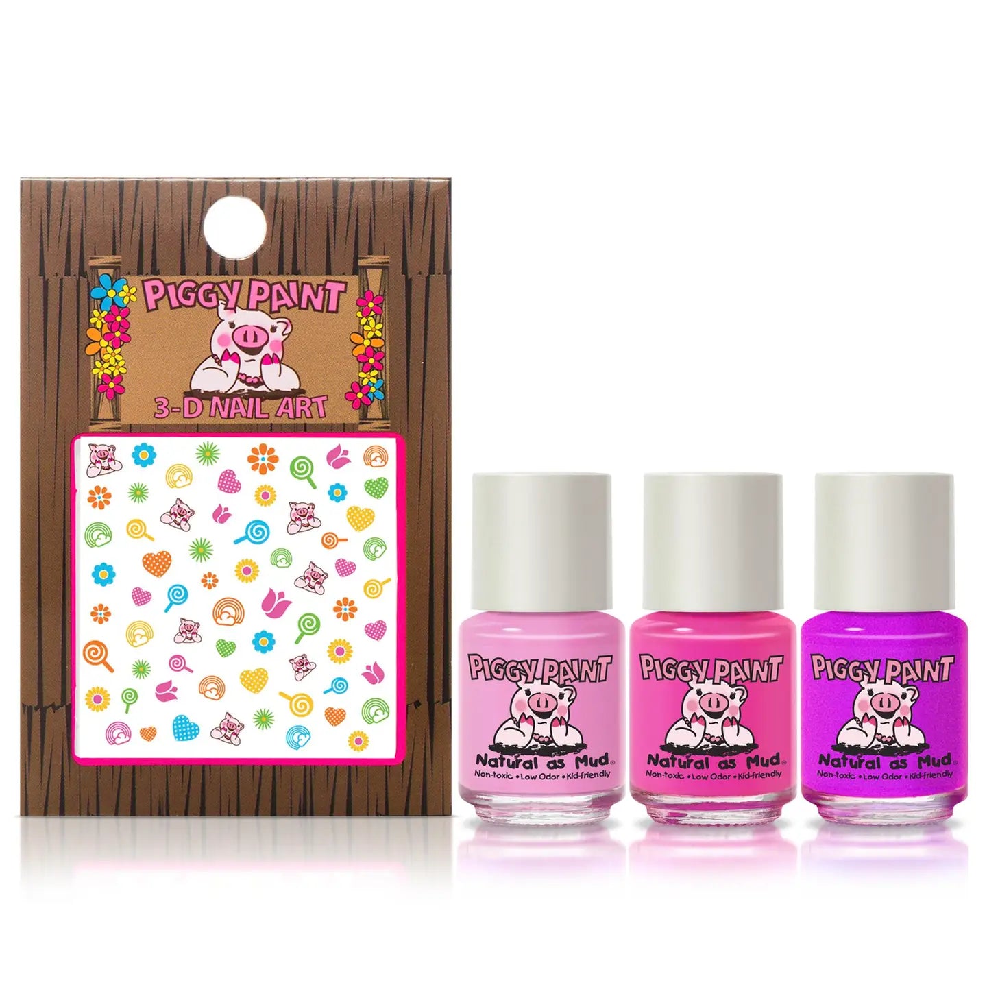 Rainbow Party Non-Toxic Kids Nail Polish Set