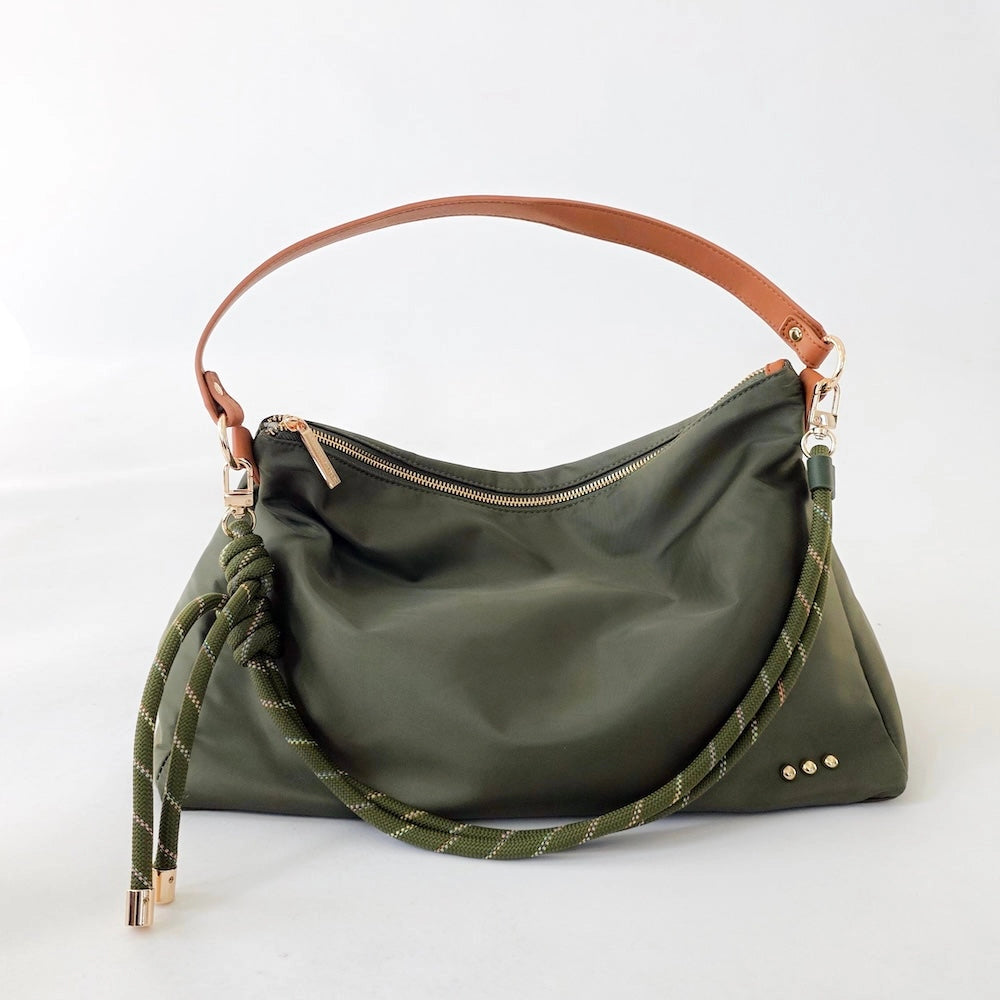 Nikki Nylon Slouchy Shoulder Bag | Multiple Colors