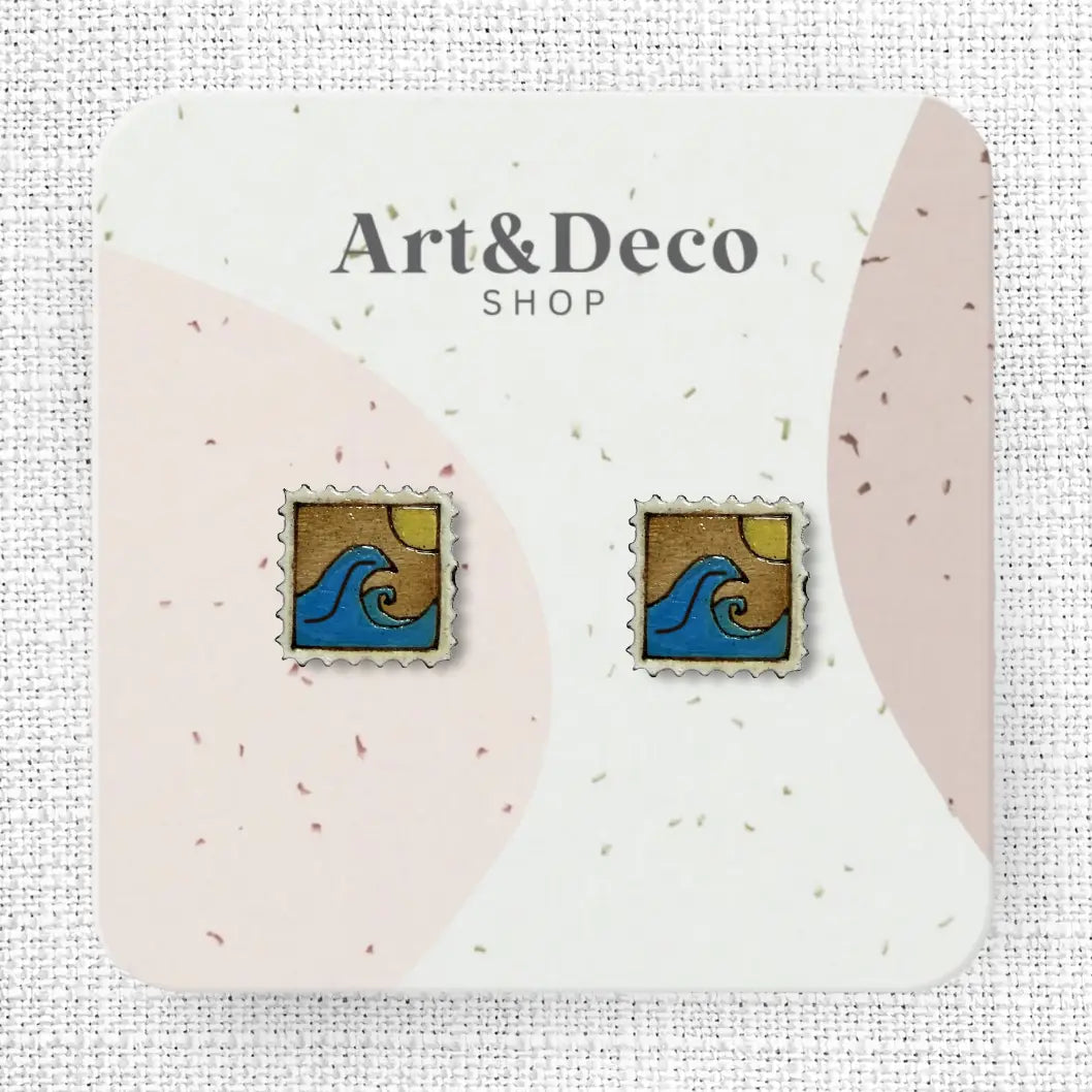 Maple Wood Earrings | Multiple Designs