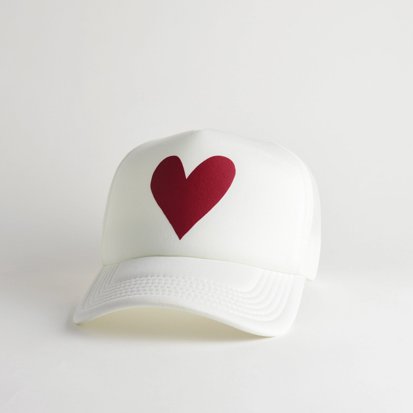 Red Heart Trucker Hat