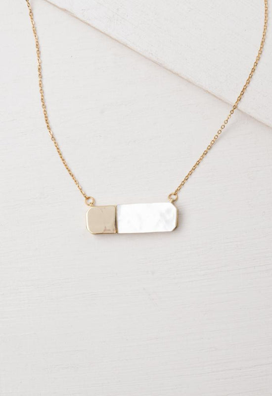Load image into Gallery viewer, Courage Light and Gold Necklace
