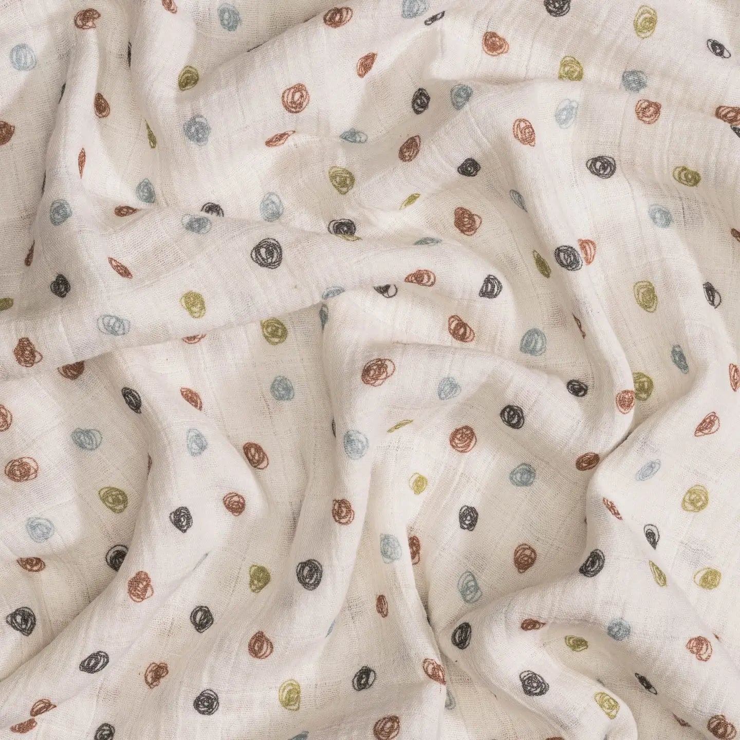 Charlie 2-pc. Farmhouse Tractor/Dot Swaddle Set