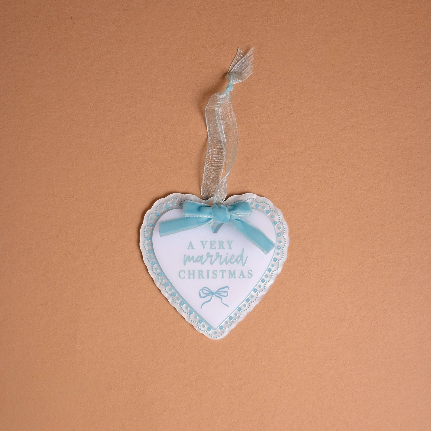 A Very Married Christmas Ornament
