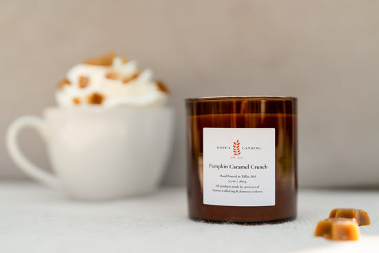 Pumpkin Caramel Crunch Candle- Multiple Sizes Available