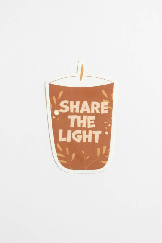 Share the Light Sticker