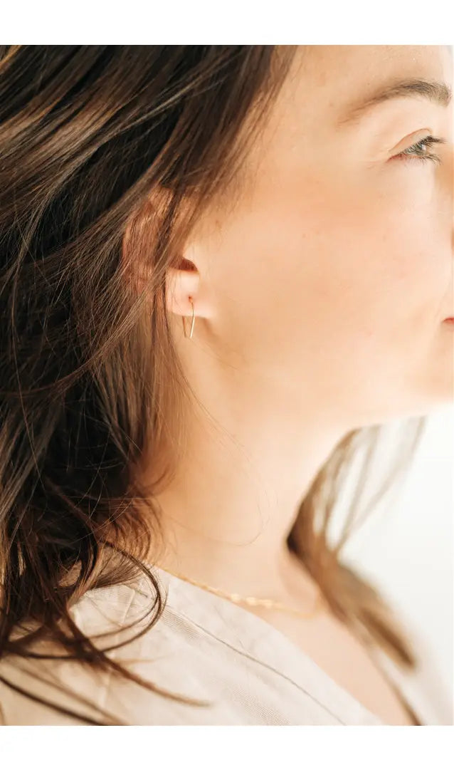 Moab Arch Earrings - Gold