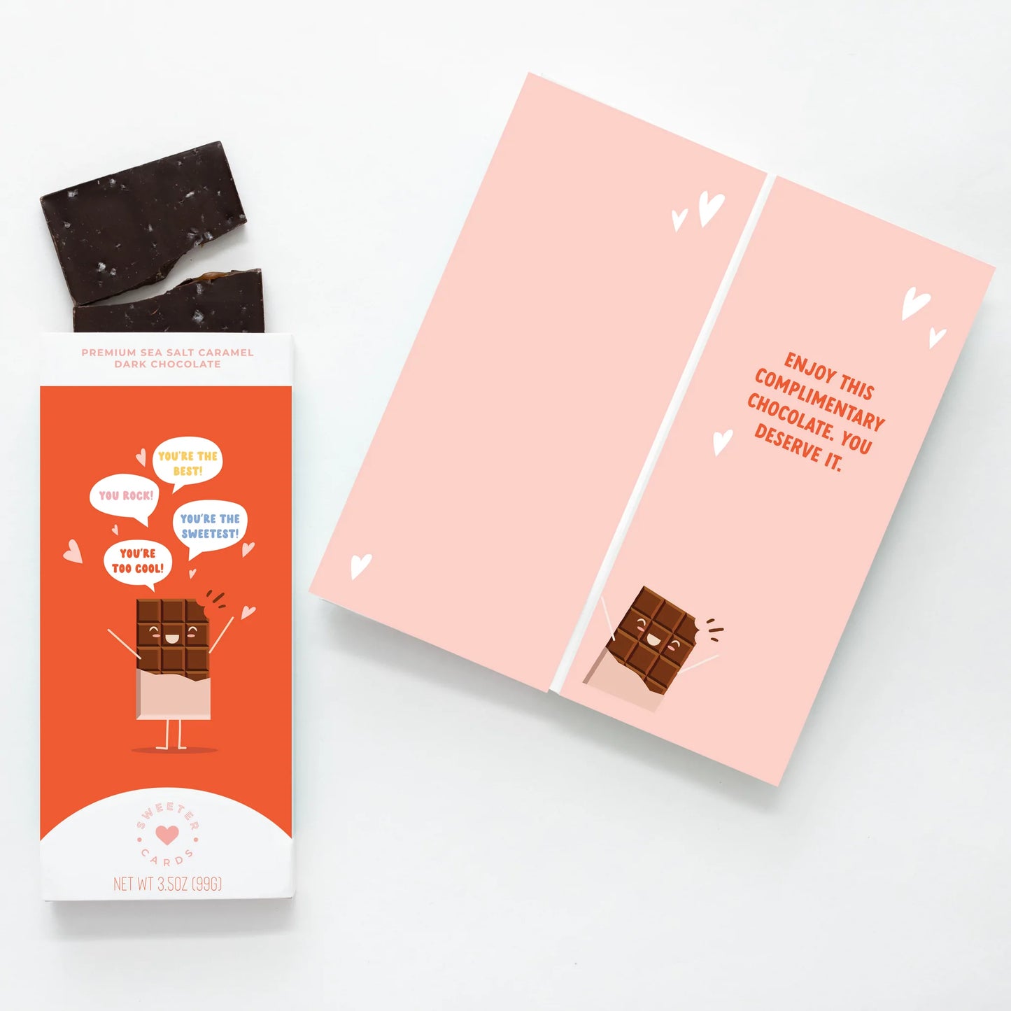 Chocolate Bar + Card - Multiple Variations Available