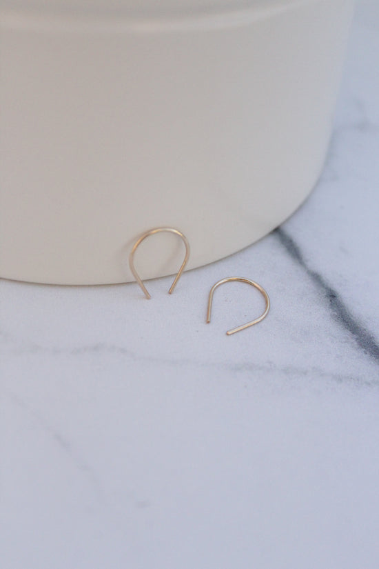 Moab Arch Earrings - Gold