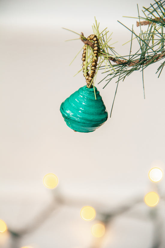 Small Paper Bead Ornament - Multiple Colors Available