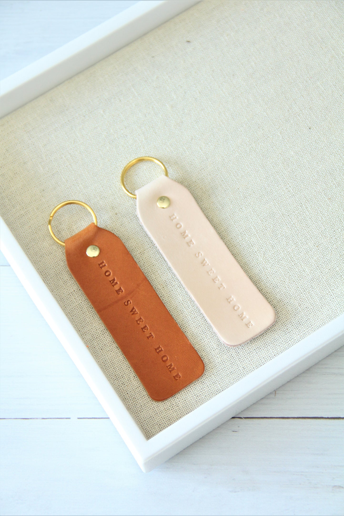 Leather Keychains