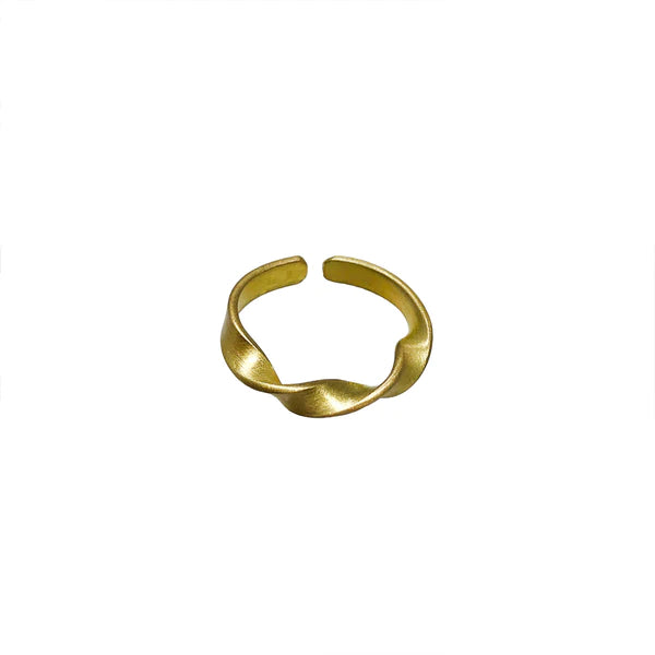 Triple Twist Ring - Gold