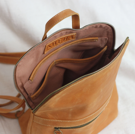 Leather Backpack Purse - Multiple Colors Available