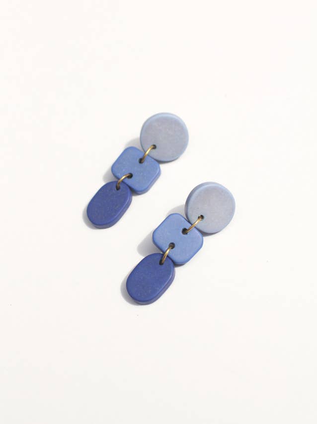 Ombré Clay Earrings - Multiple Colors Available
