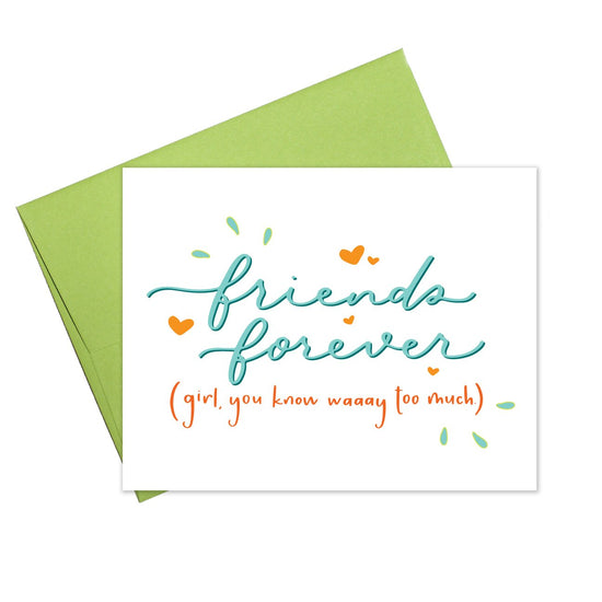 Friendship Cards - Multiple Variations Available