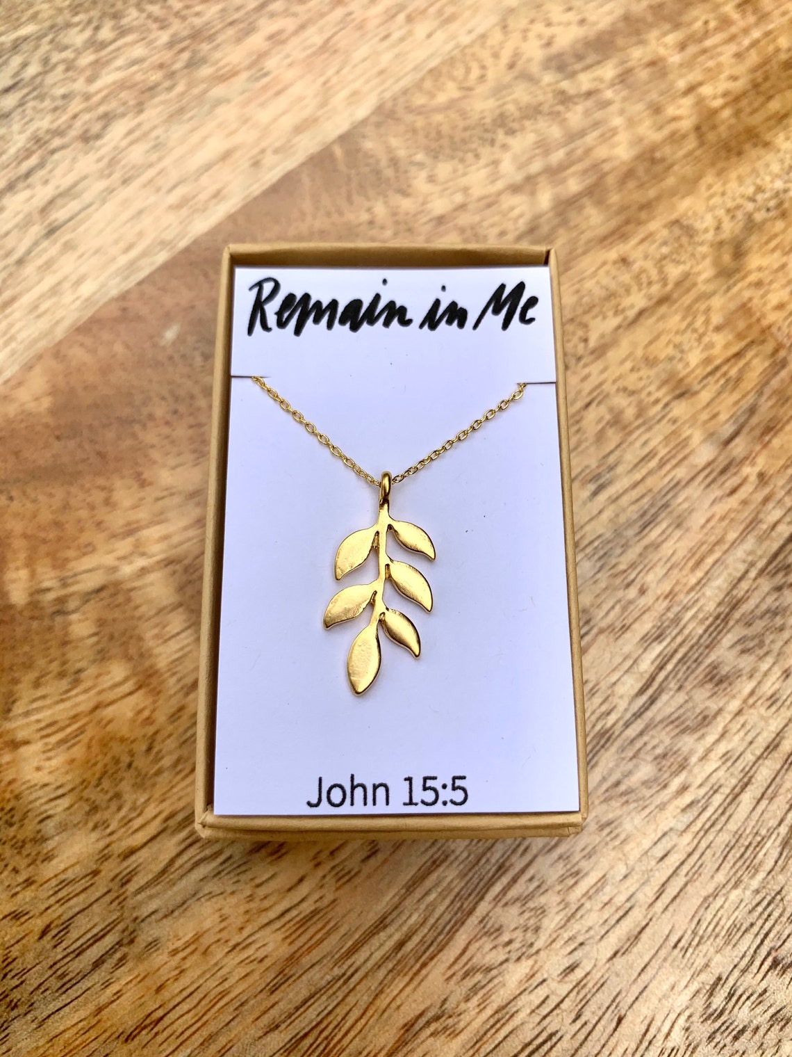 Remain in Me Necklace