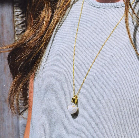 Load image into Gallery viewer, Salt + Light Necklace - Bulb
