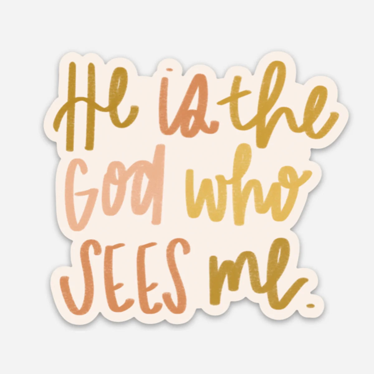 Load image into Gallery viewer, God Who Sees Me Sticker
